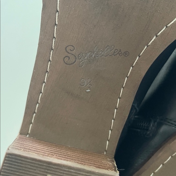 Cute Black Boots - Leather Boots - Ankle Boots - Booties  SEYCHELLES For The Occasion Black Leather Zip Ankle Boots Size 9.5